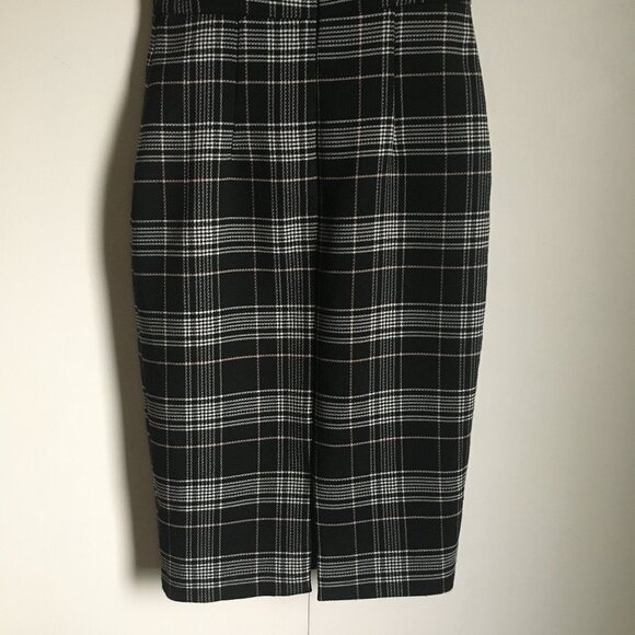 Sexy Y2K le Chateau Plaid Hourglass Dress - Picture 6 of 16